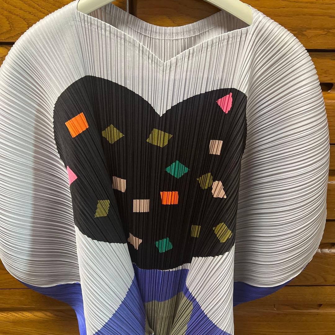 【美品　レア】プリーツプリーズ　IKKO TANAKAコラボ　トップス