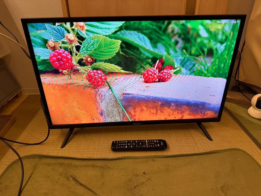 極美品！ハイセンス hisense 32型　テレビ 32H38E 2020年製