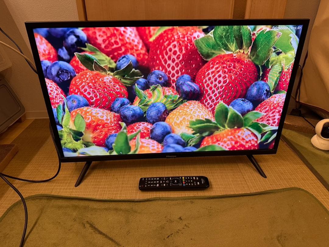 極美品！ハイセンス hisense 32型　テレビ 32H38E 2020年製