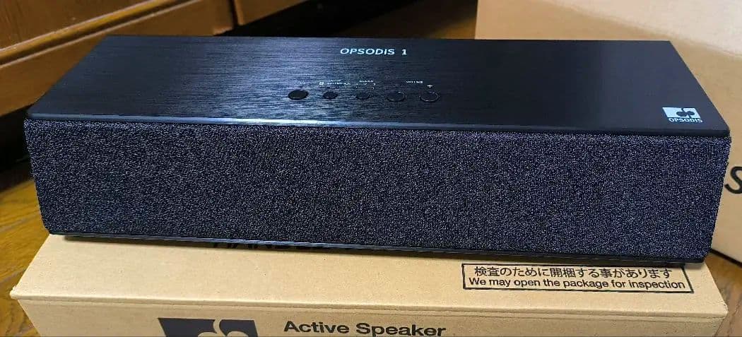 鹿島建設 OPSODIS 1 アクティブスピーカー バイノーラル立体音響