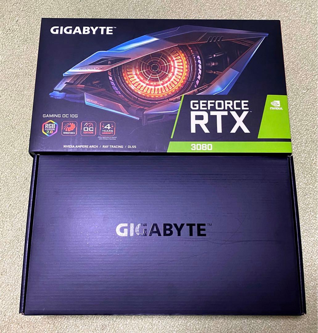 GIGABYTE GEFORCE RTX 3080 本体