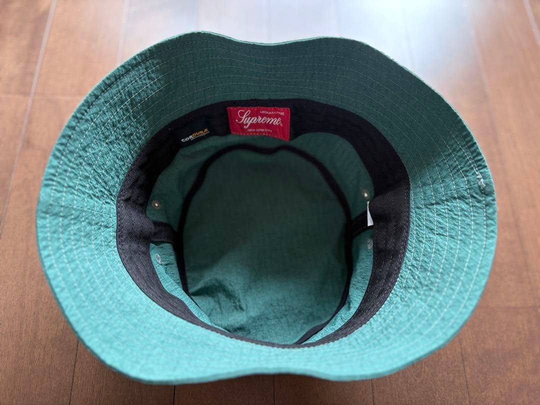 supreme バケハ ティール グリーン コーデュラ