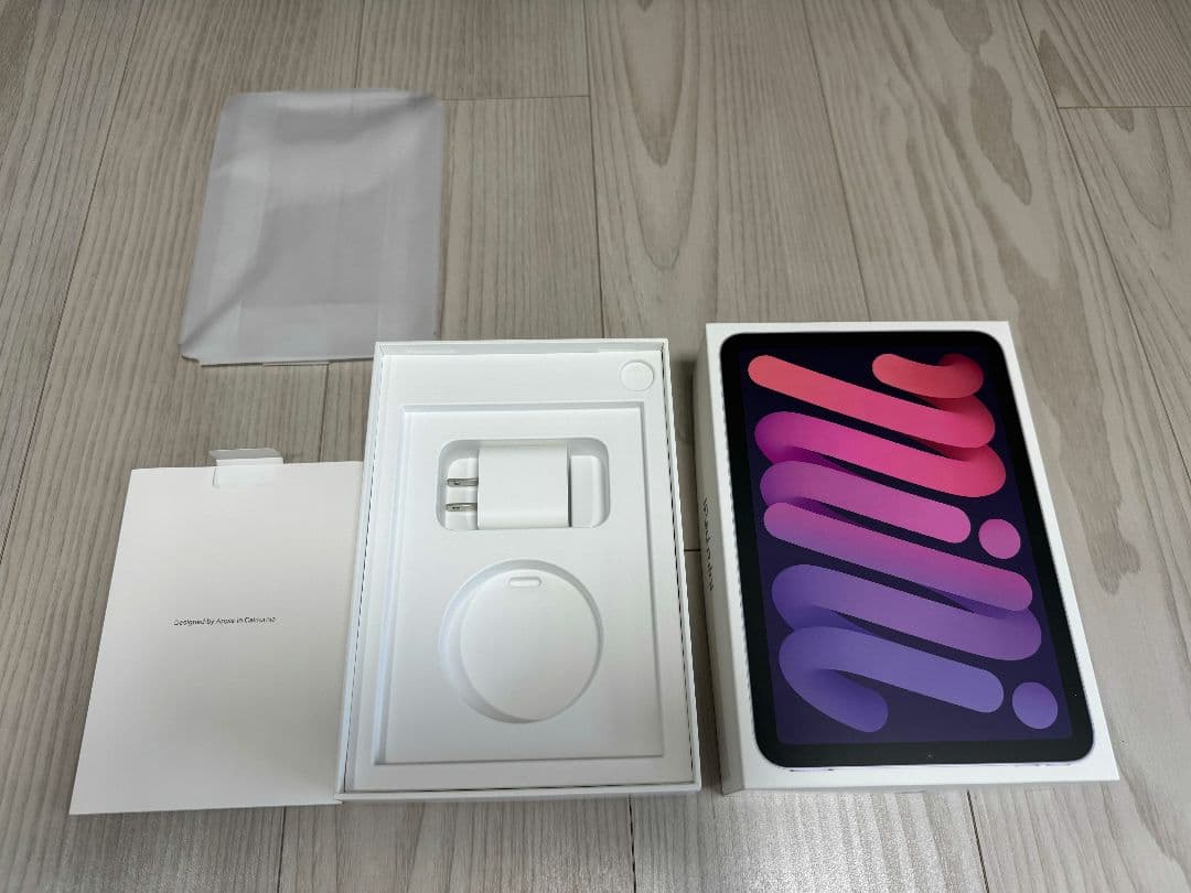 Apple iPad mini 第6世代パープル 64GB 90% Wi-Fi