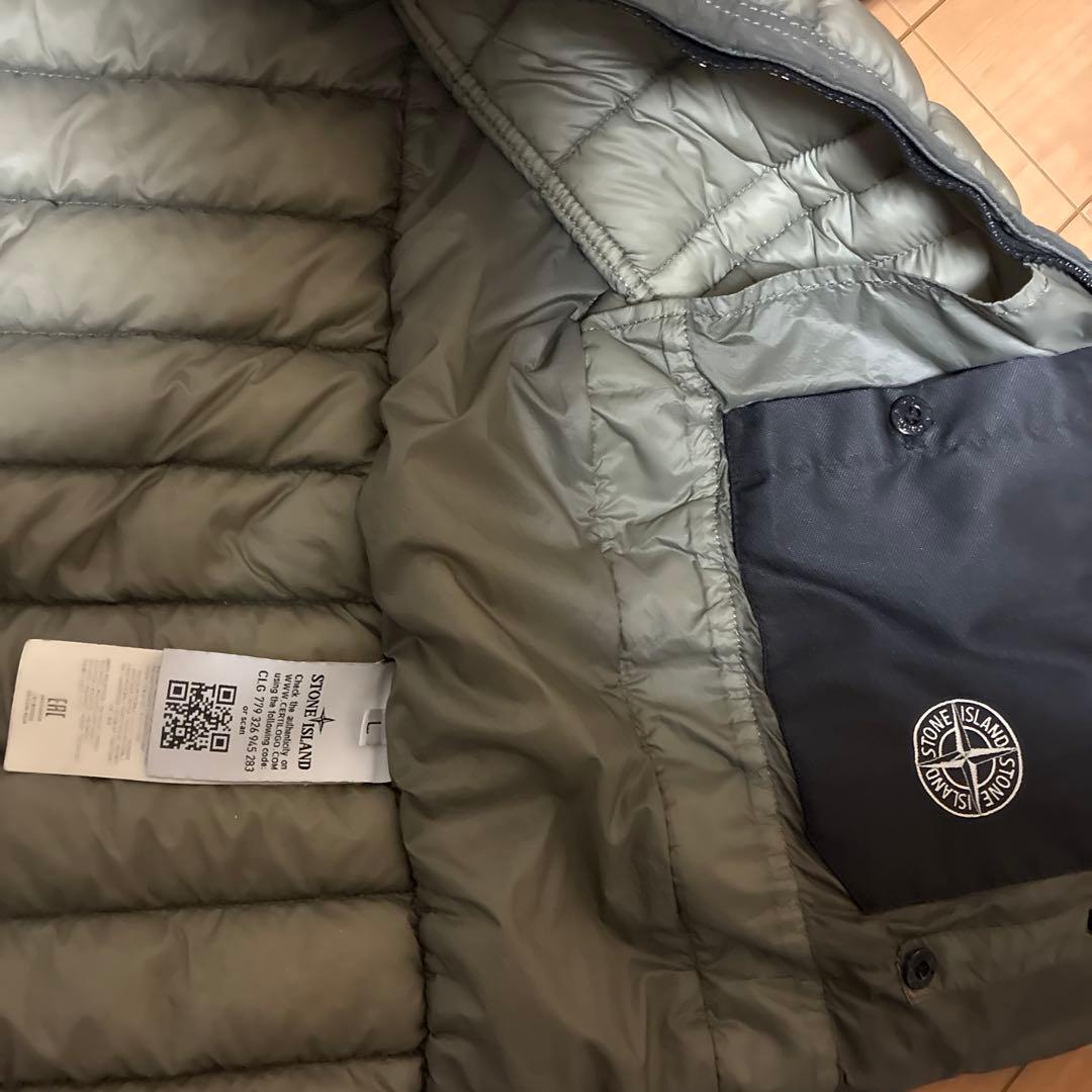 Stone  ストーンアイランド　ダウン　ライトダウン　正規品
