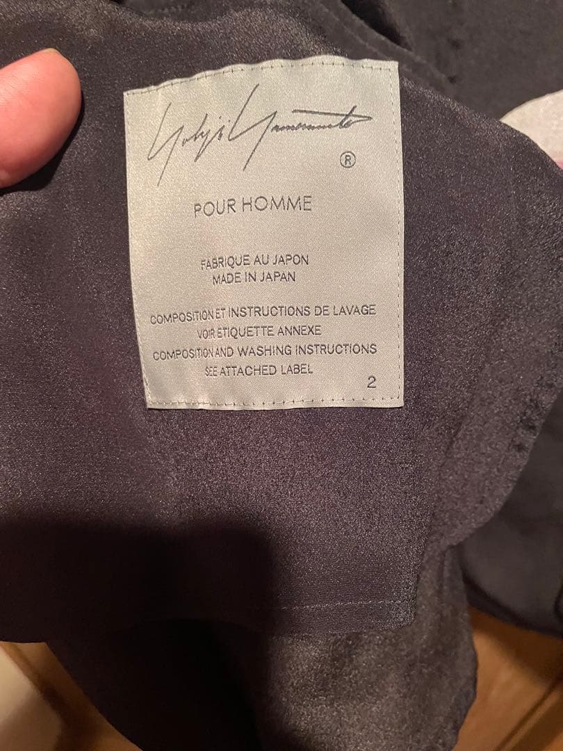 yohjiyamamoto 25ss 花柄プリントシルクジャケット