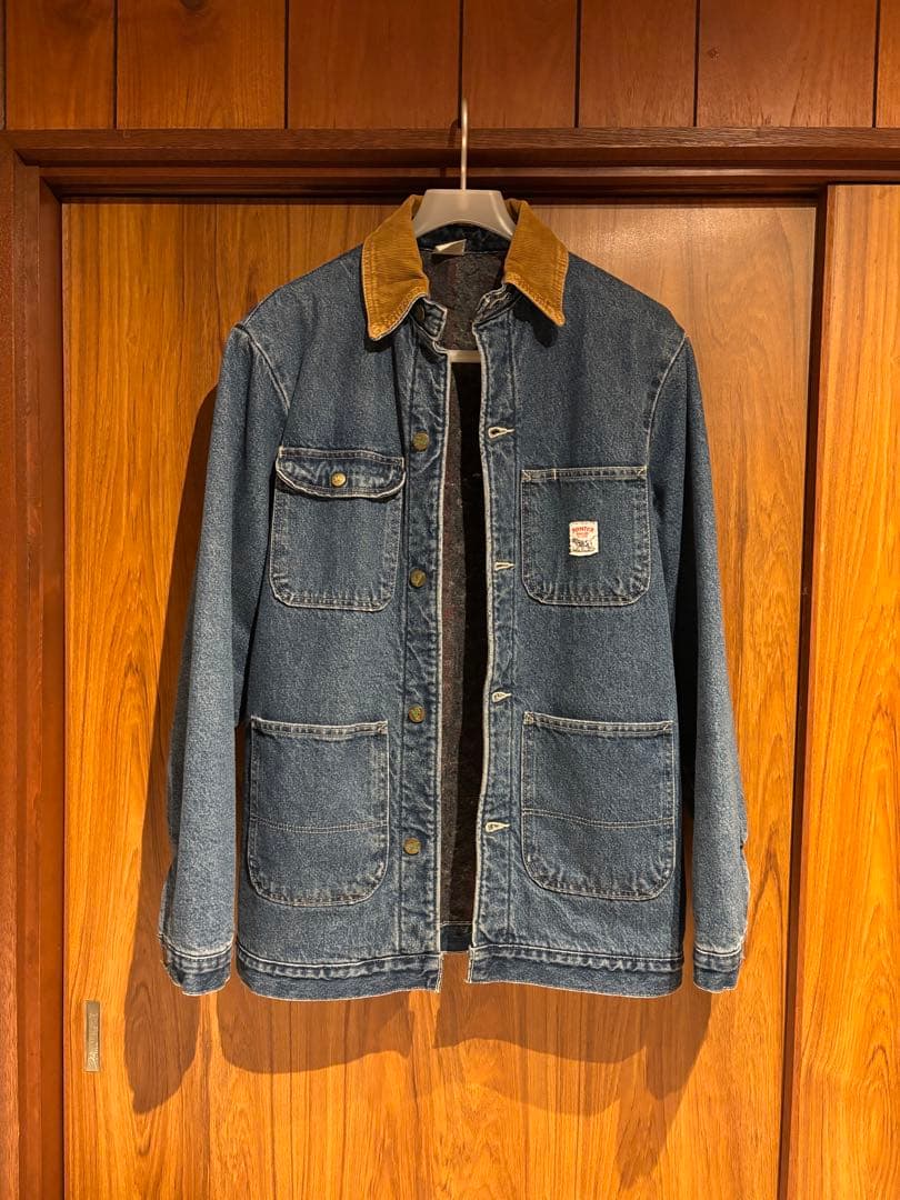 希少　ポインター　カバーオール　デニムジャケット　made in USA