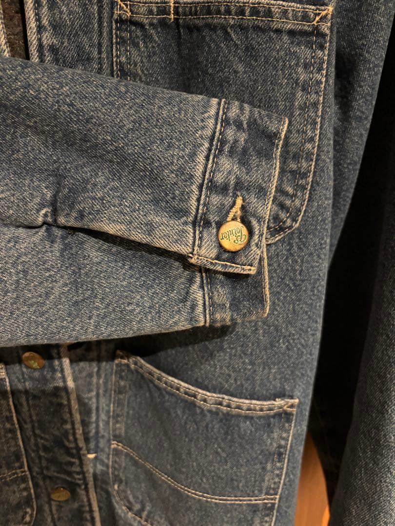 希少　ポインター　カバーオール　デニムジャケット　made in USA