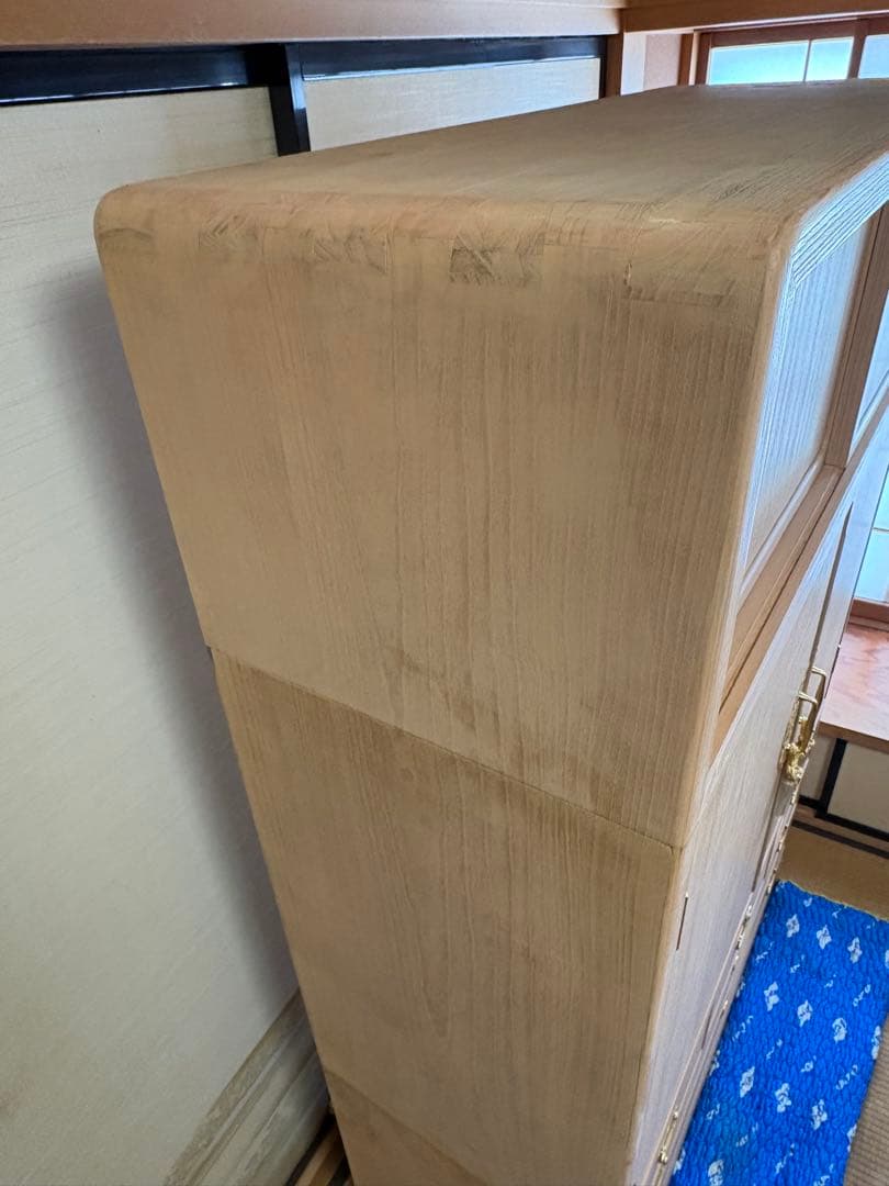 ★値下げ★伝統工芸士 瀧上昭治作 最高級 桐箪笥 定価100万