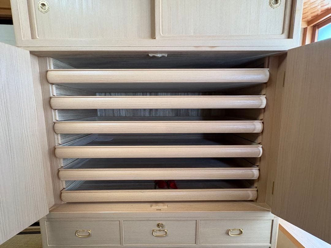 ★値下げ★伝統工芸士 瀧上昭治作 最高級 桐箪笥 定価100万