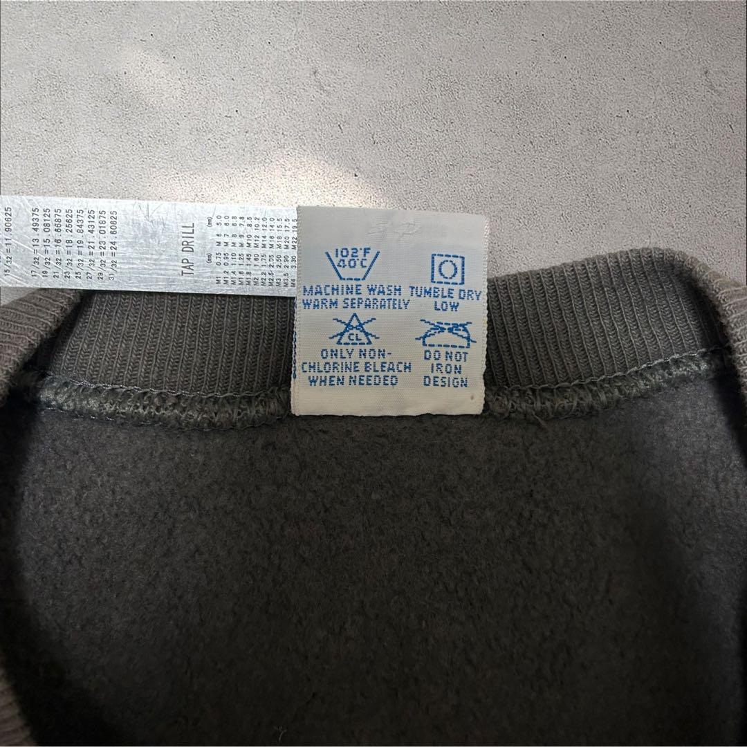 希少カラーChampion 90s USA製Reverse Weaveチャコール