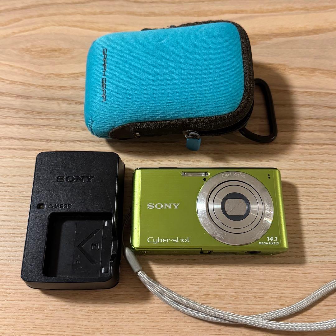 【最終値下げ】SONY Cyber-shot コンパクトデジタルカメラ グリーン