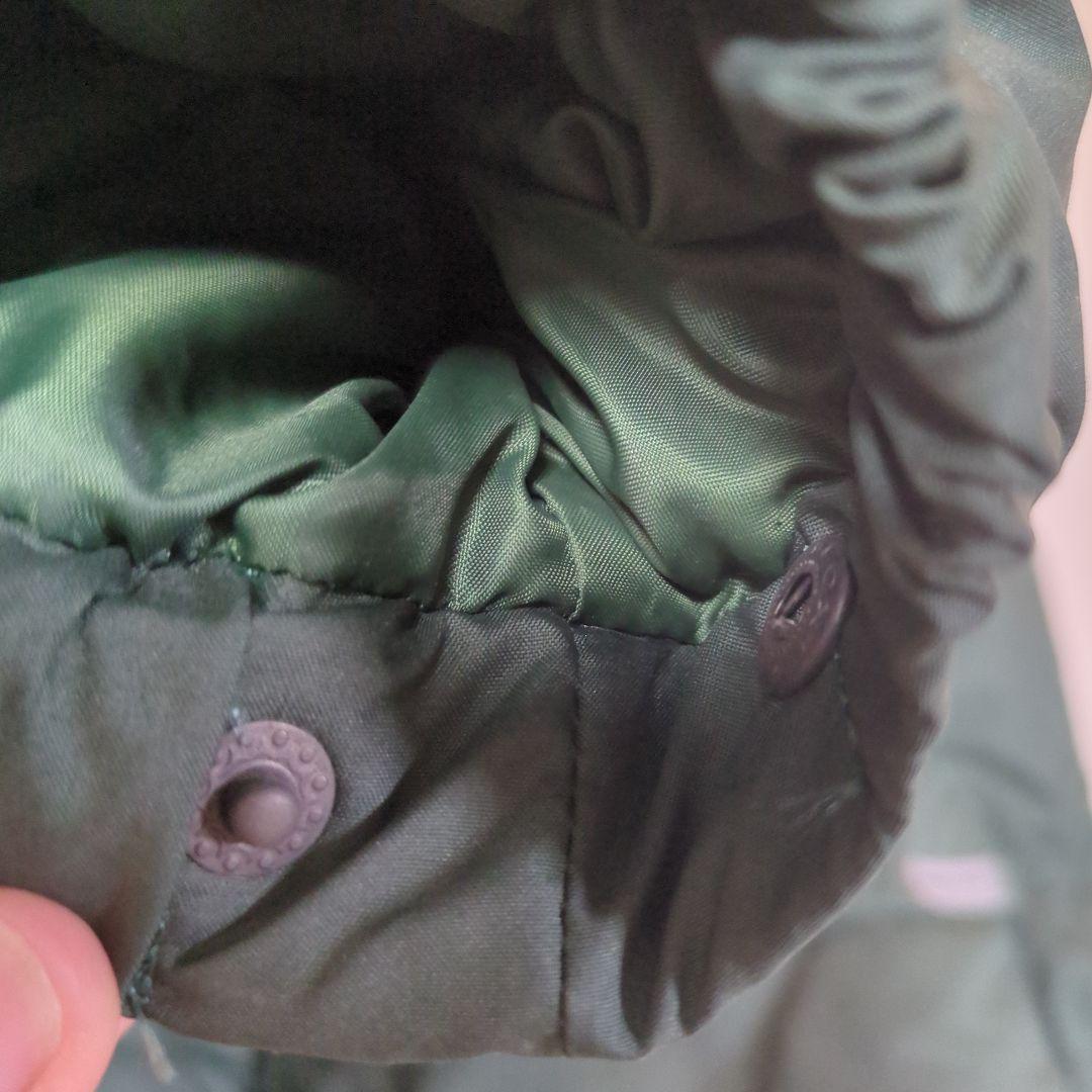 Moncler　ダウンジャケット　グリーン　フランス製　ヴィンテージ