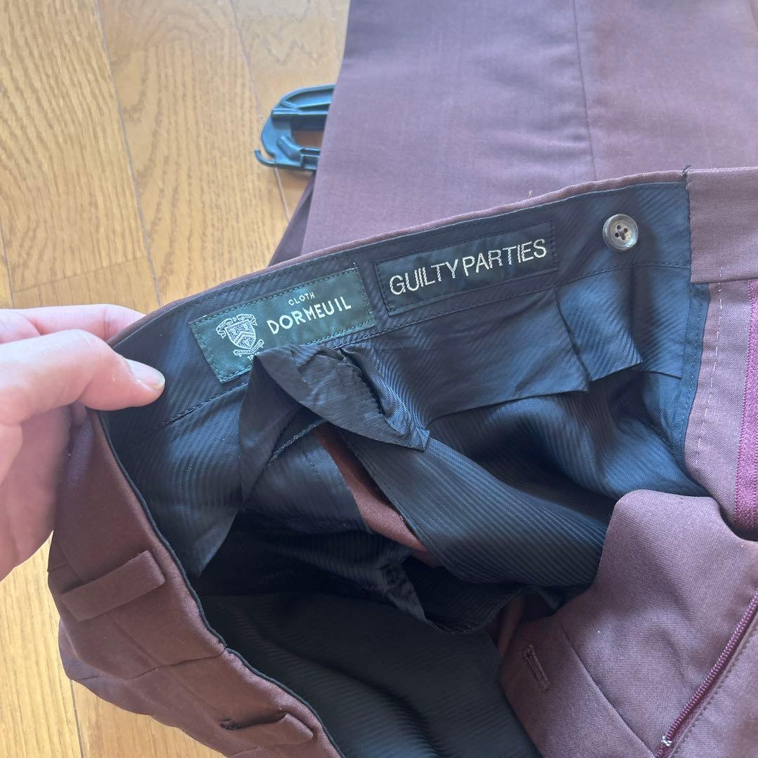 パンツ WACKO Maria DORMEUIL Pleated TROUSER