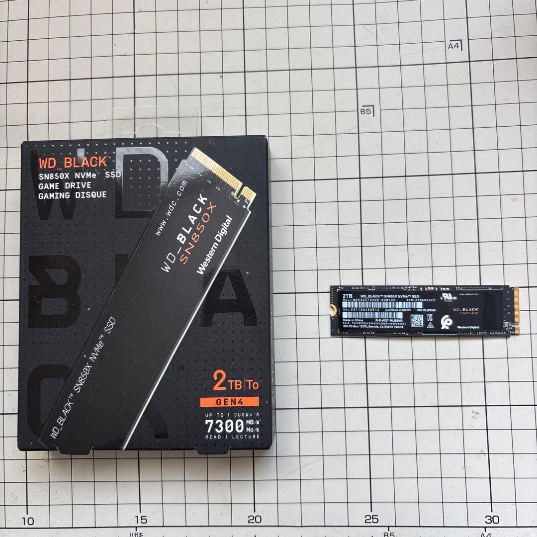 meme様WD_BLACK SN850X 2TB NVMe SSD