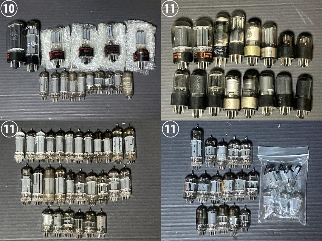 真空管　大量765本セット　フィリップス　シルバニア　RCA　ナショナル　東芝