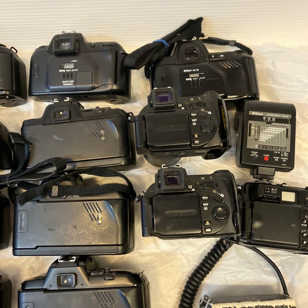 フイルムカメラ　18個　まとめ売り　NIKON セット　ジャンク　デジカメ3個