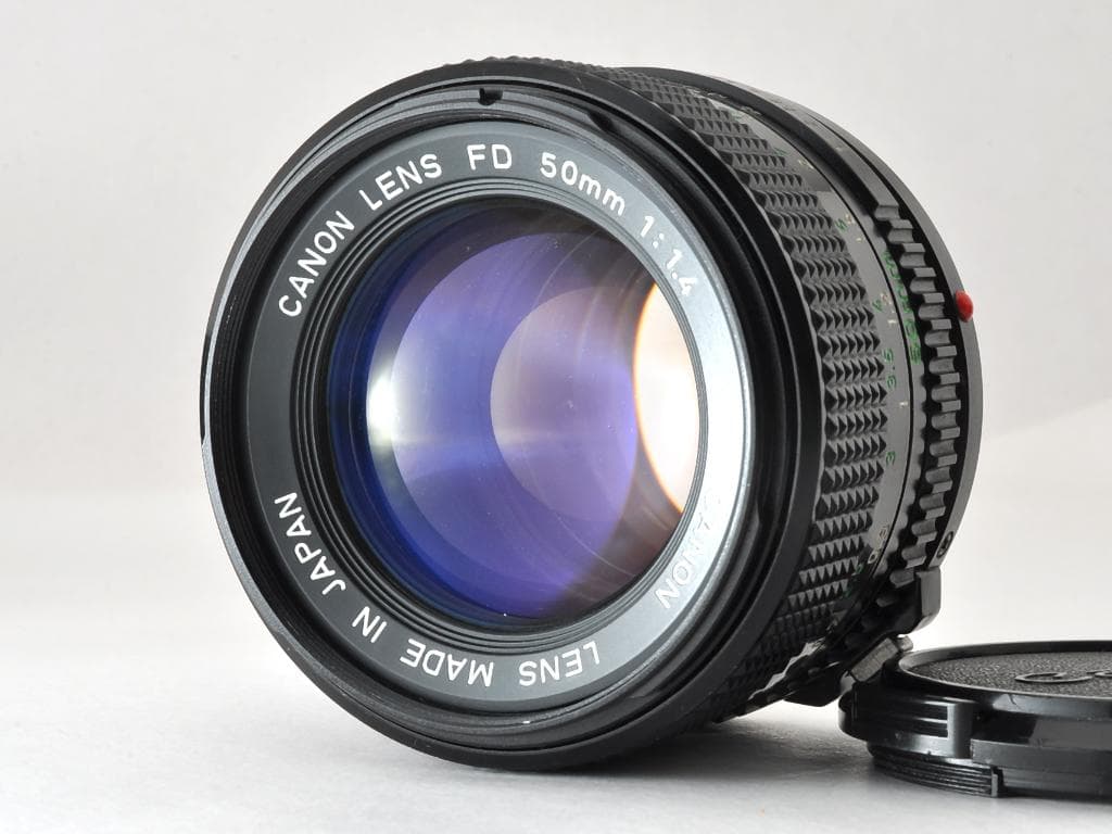 キヤノン AE-1 PROGRAM ブラック NFD 50mm f1.4 完動品