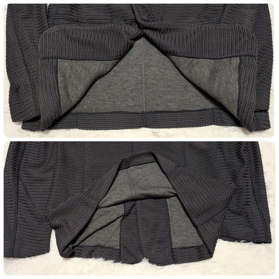 【美品】ジョルジオアルマーニ☆黒タグ　3D　ストレッチ　テーラードジャケット