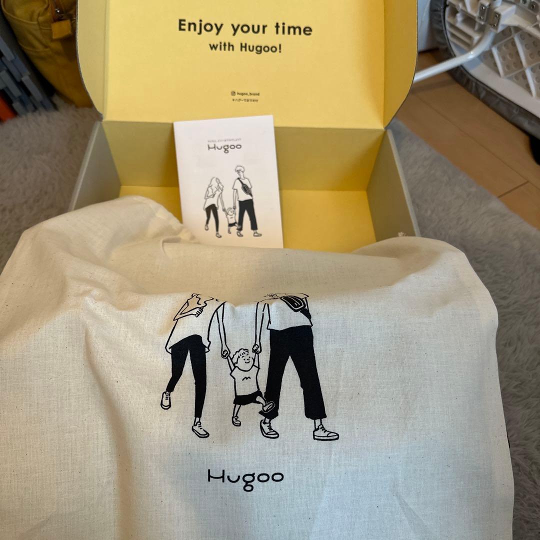 ハグー Hugoo ヒップシート 抱っこ紐 ショルダーバッグ 収納袋付き