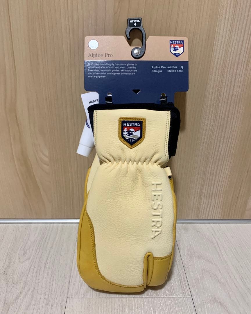 HESTRA スキーグローブ　手袋　サイズ4 スノーボード　バックカントリー