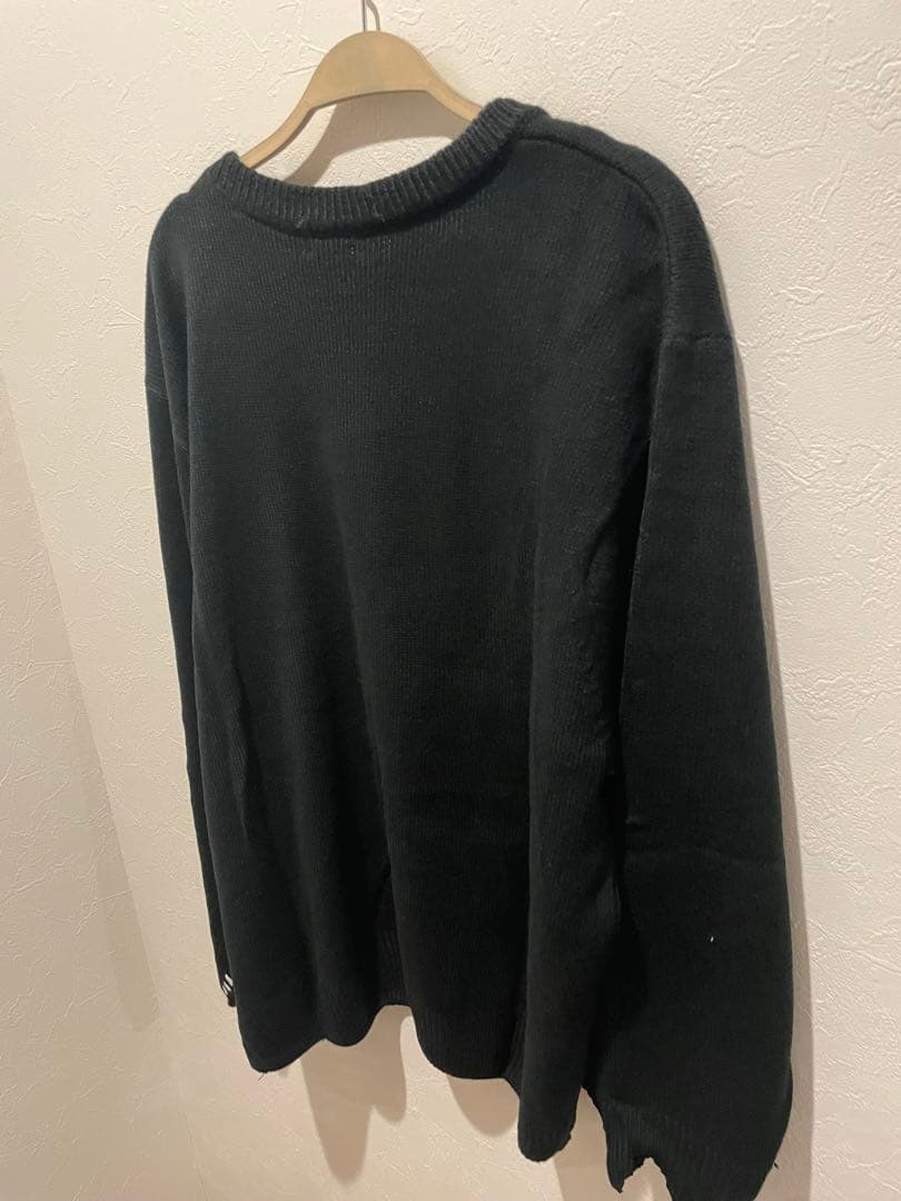 saint mxxxxxx ダメージニット　24SS