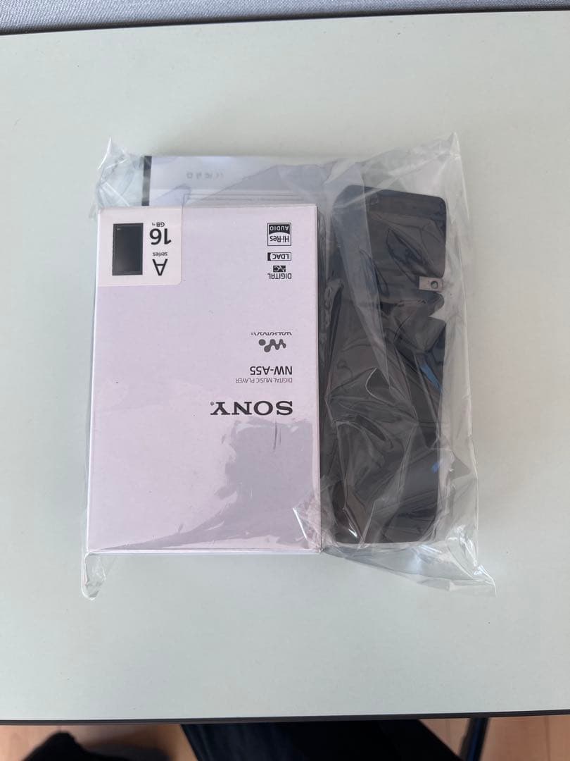 SONY NW-A55 16GB グレイッシュブラック　液晶フィルム、ケース付き