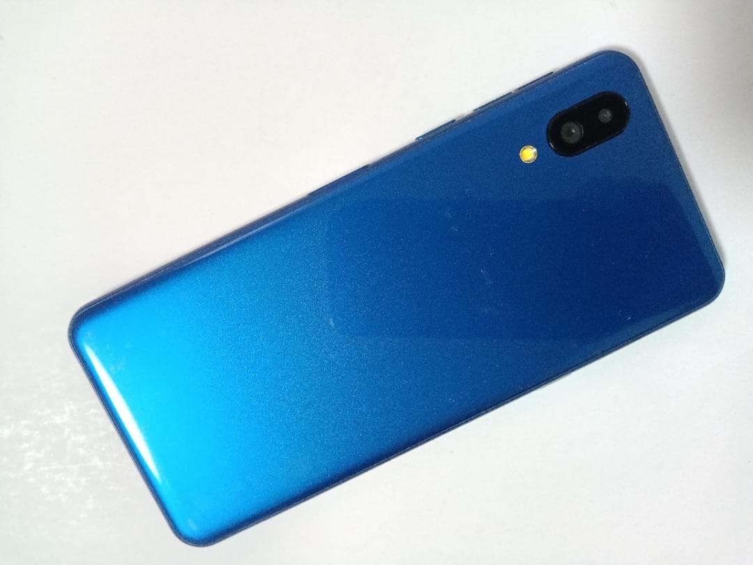 ☆ SoftBank シンプルスマホ6 A201SH インディゴブルー