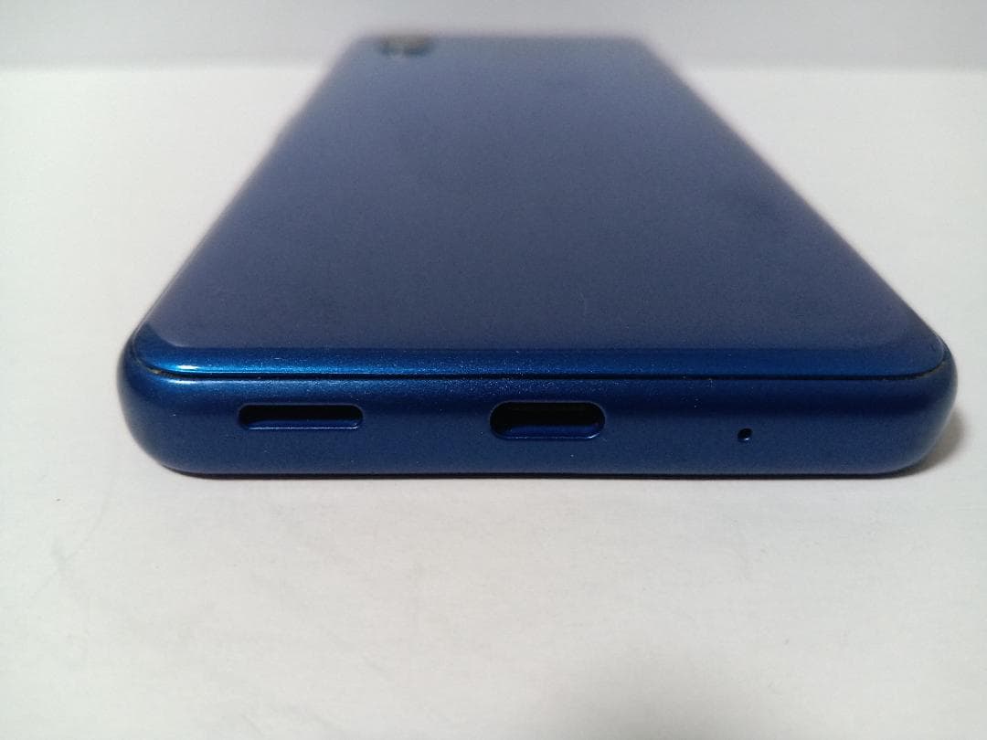 ☆ SoftBank シンプルスマホ6 A201SH インディゴブルー