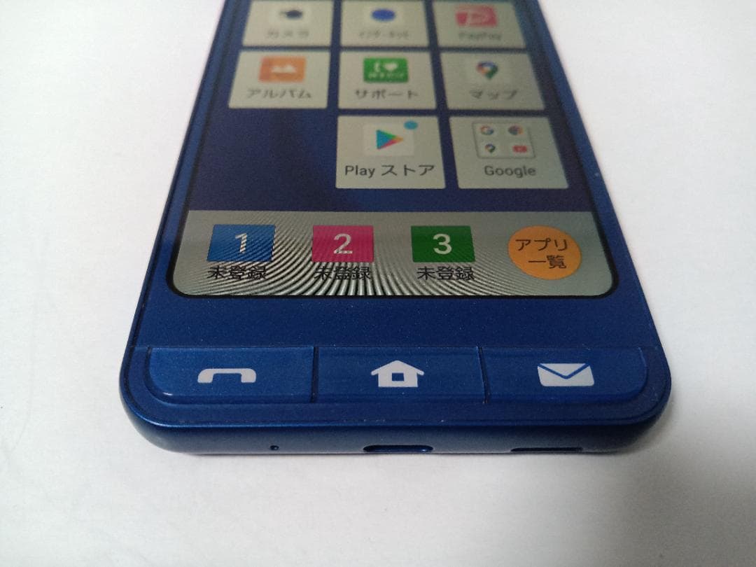 ☆ SoftBank シンプルスマホ6 A201SH インディゴブルー