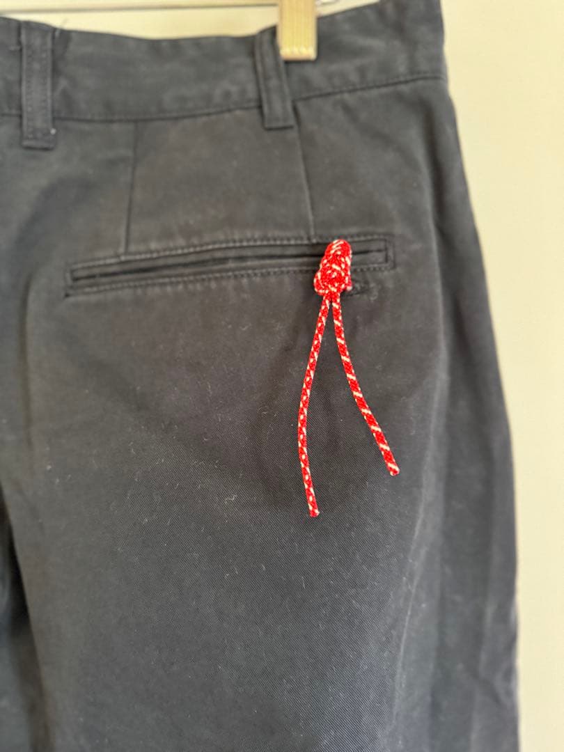 BEAMS JAPAN 2プリーツ チノ