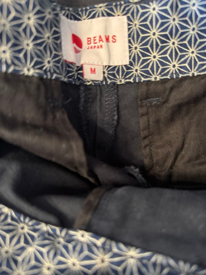 BEAMS JAPAN 2プリーツ チノ