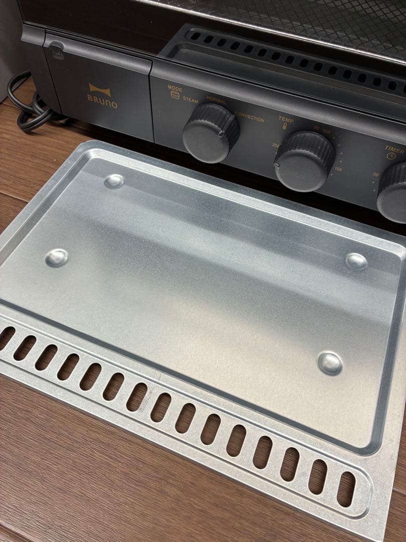 BRUNOスチーム＆ベイク トースター ブラック