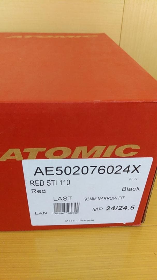 ATOMIC REDSTER STI 110 アトミック スキーブーツ 24㎝