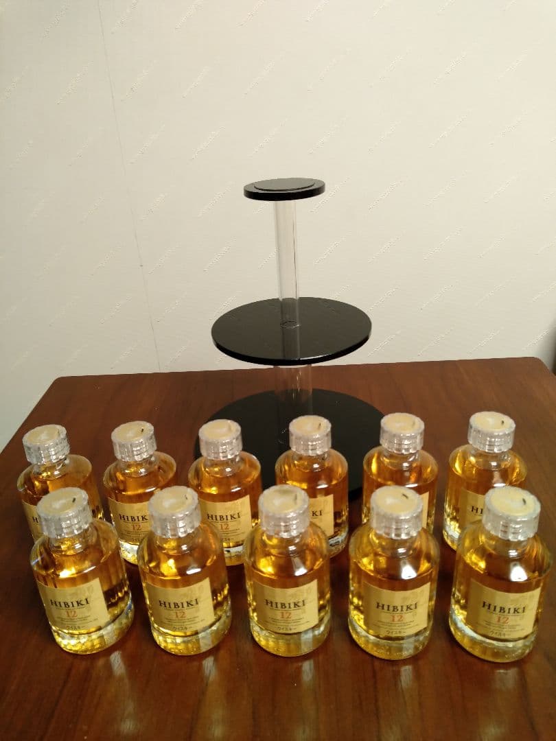 響12年　ミニボトル×11本 / ディスプレイ用タワー