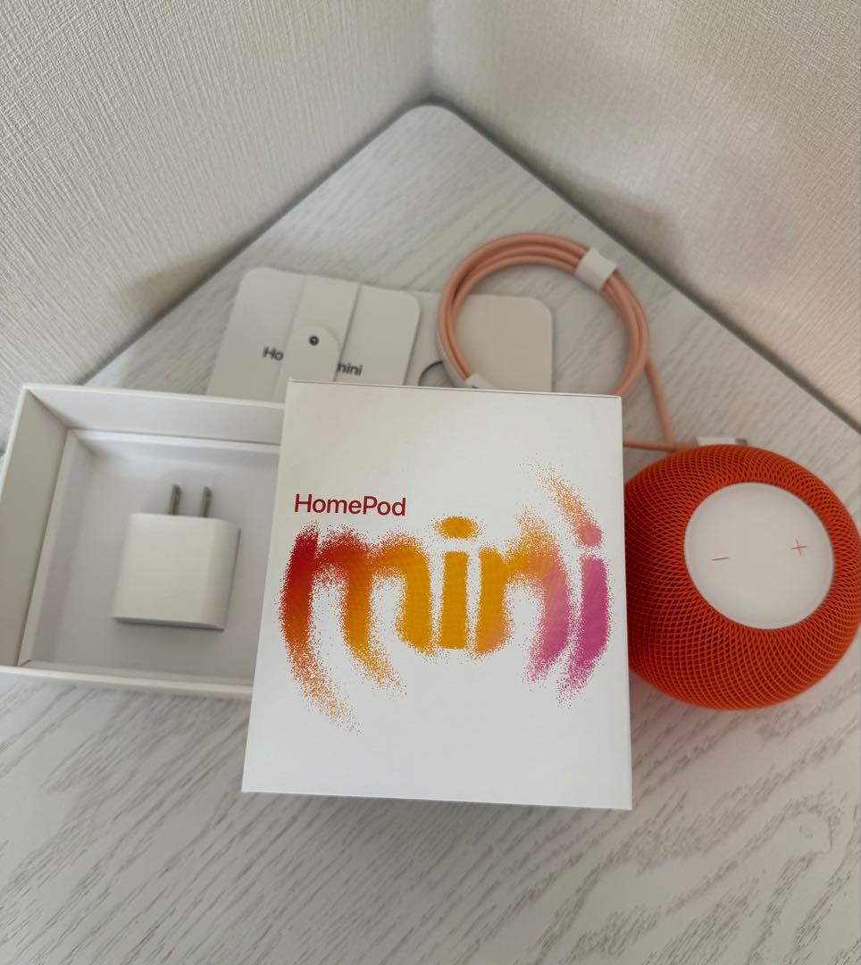 【美品】Apple Pod mini オレンジ