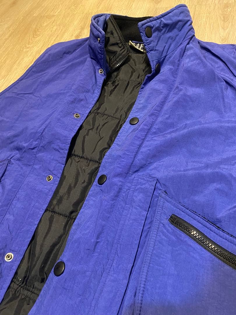 90's old GAP GP TECHベスト　青色