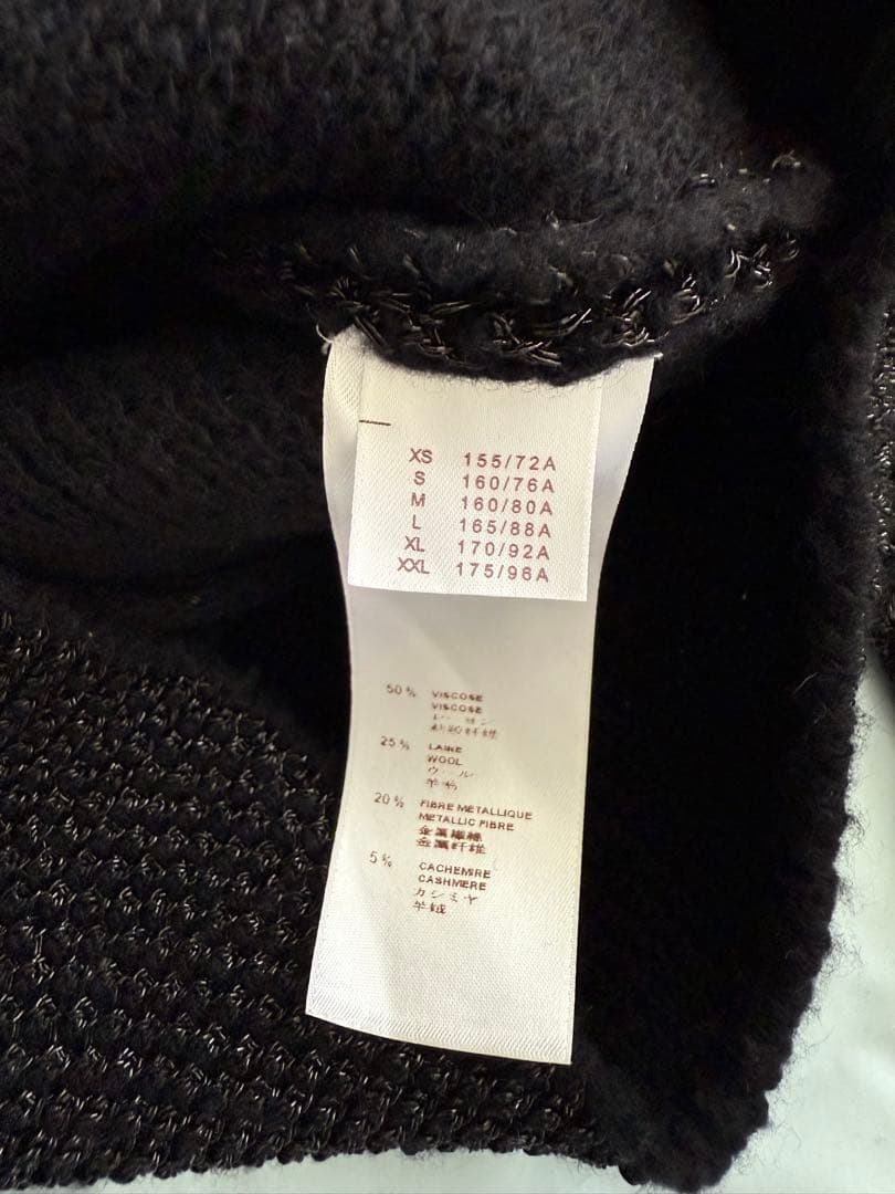 Louis Vuitton ニットジャケット 黒