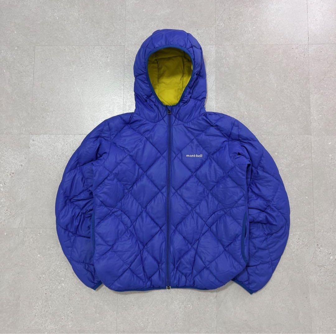 ジャケット・アウター mont-bell down jacket parka blue/yellow
