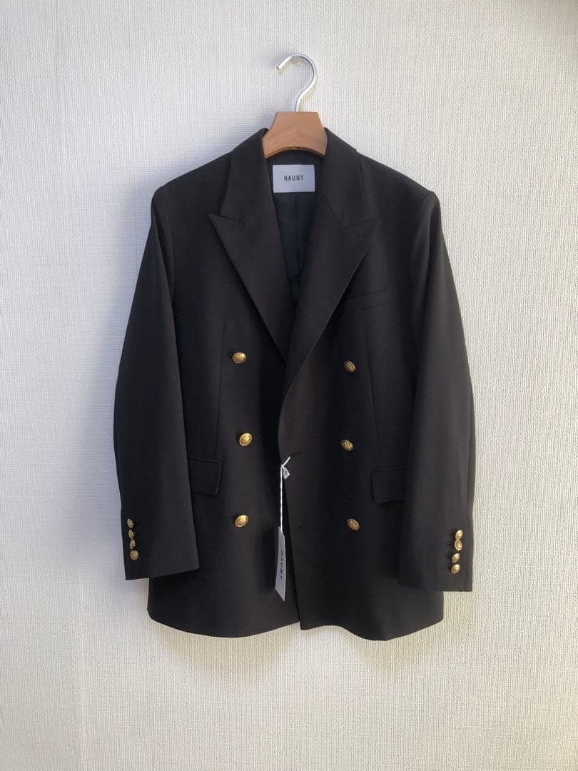 ナナちゃん専用HAUNTダブルジャケット ブラック 36 未使用品