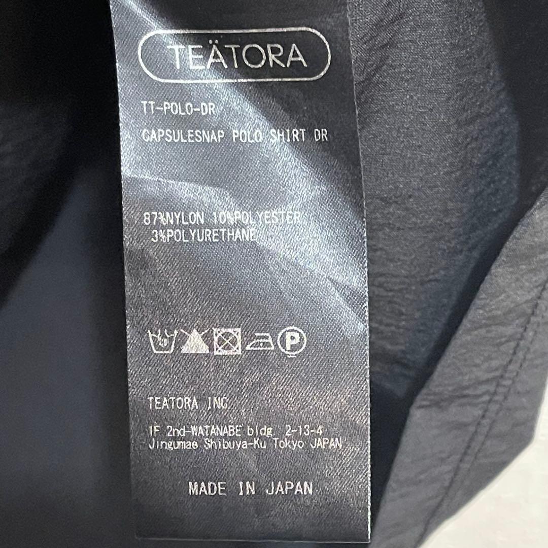 XL 4 TEATORA DR テアトラ ポロシャツ ブラック POLO 黒