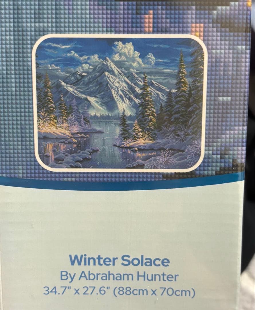 ダイヤモンドアート Winter Solace