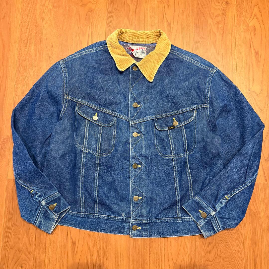 サイズ48 ◎ 60s Lee ストームライダー デニムジャケット ビンテージ