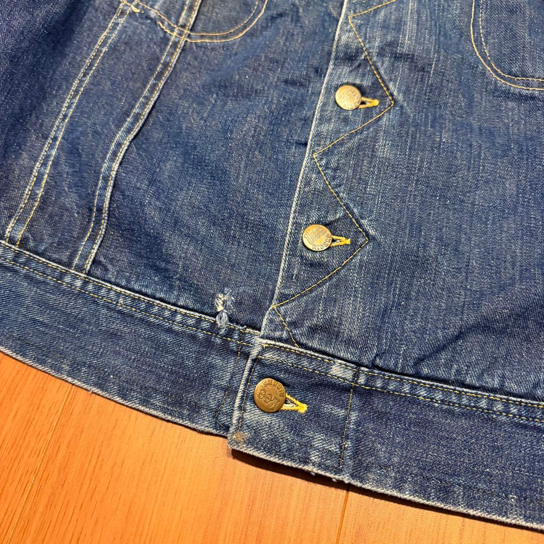 サイズ48 ◎ 60s Lee ストームライダー デニムジャケット ビンテージ