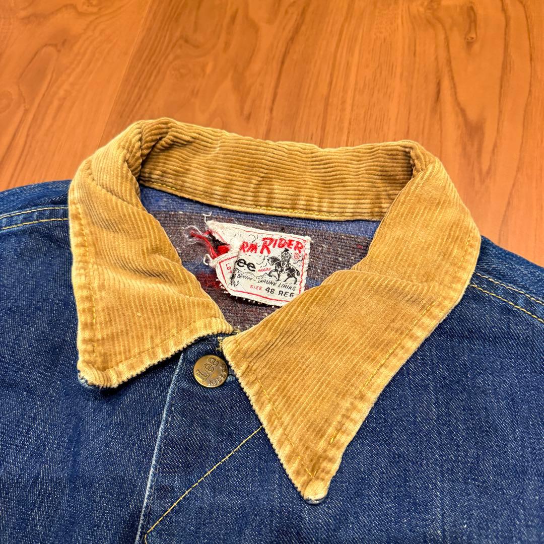 サイズ48 ◎ 60s Lee ストームライダー デニムジャケット ビンテージ
