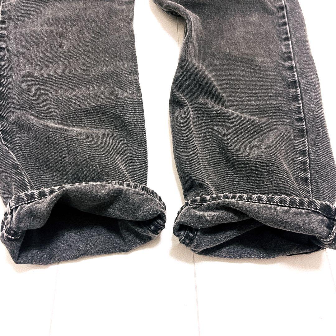Levi's 505 ブラックデニム 後染め　00s W36 L32