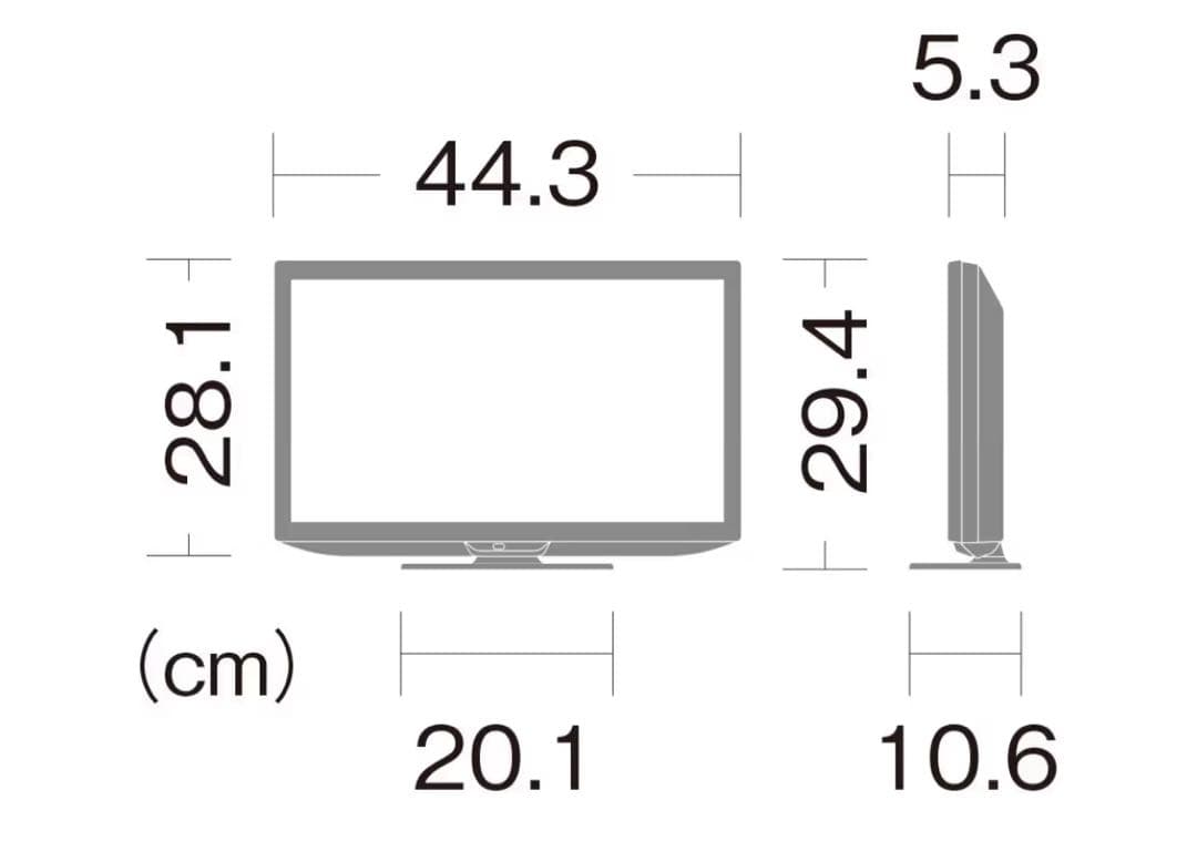 SHARP AQUOS 19型 液晶テレビ
