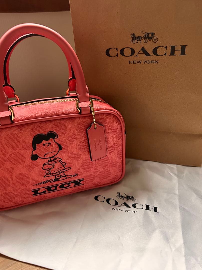 Coach×PEANUTS Lucy BAG