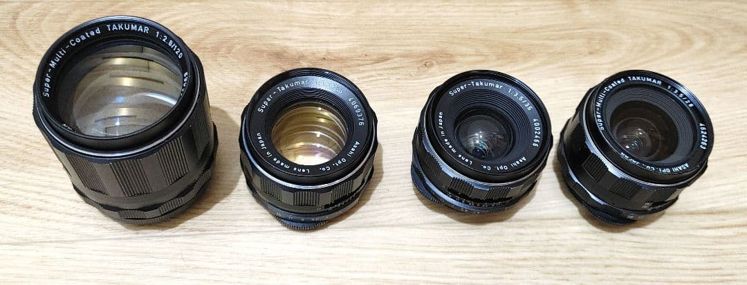 M42マウント Pentax Takumar レンズ4本