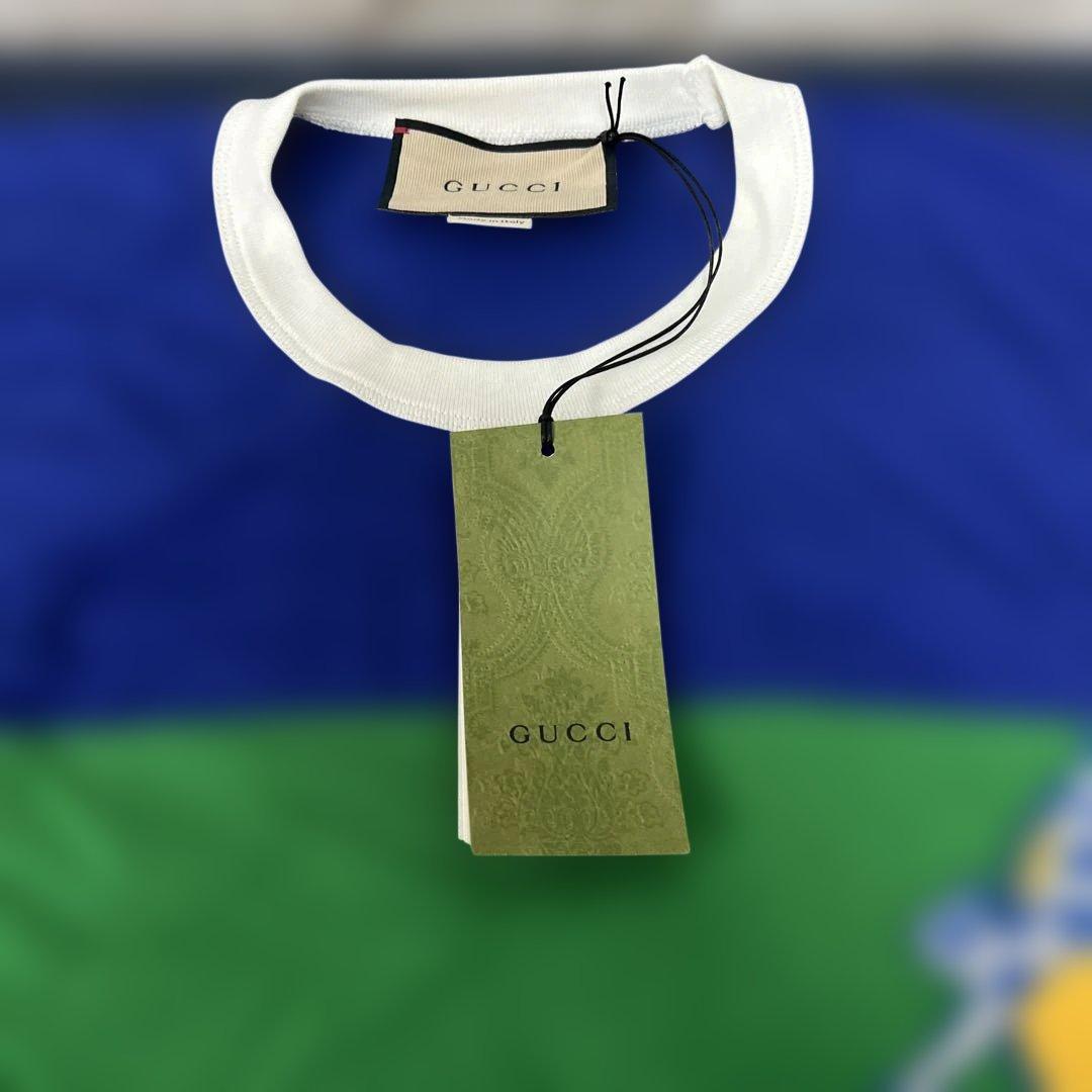 GUCCI 猫モチーフ GロゴTシャツ レディース 新品未使用