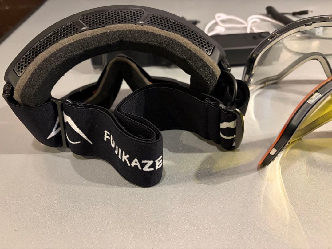 電熱ゴーグル•FUJIKAZE •SNG-02•曇らないゴーグル